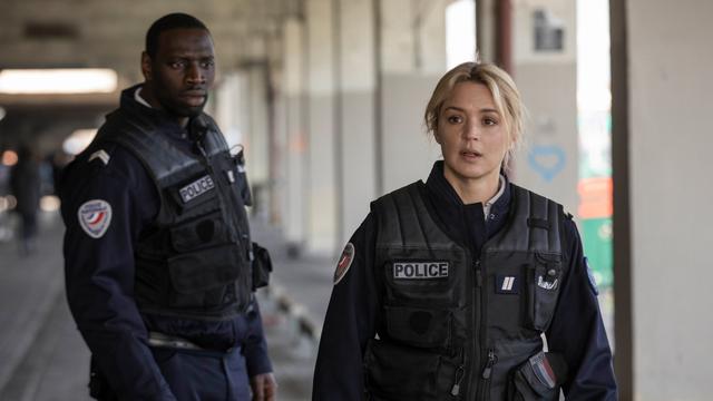 Omar Sy et Virginie Efira dans "Police" de Anne Fontaine. [Frenetic Films]