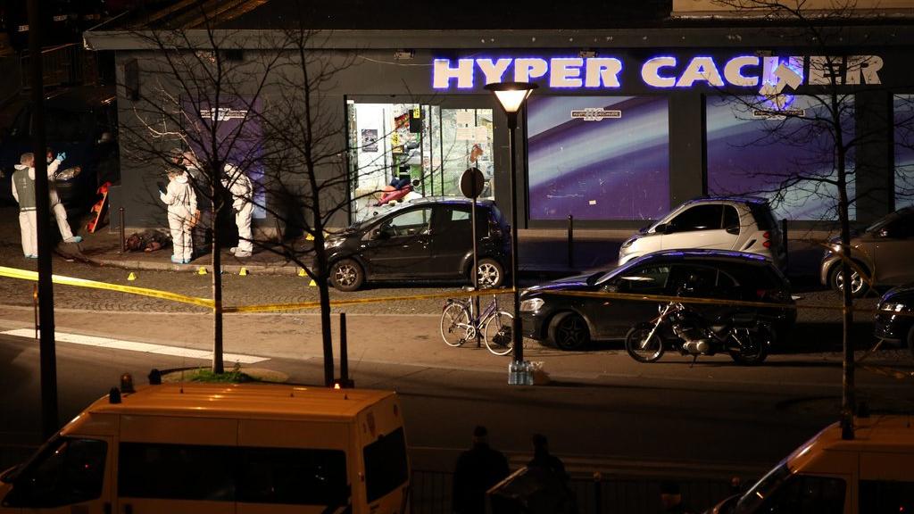 L'Hyper Cacher où s'est déroulé la prise d'otages, janvier 2015. [Keystone]