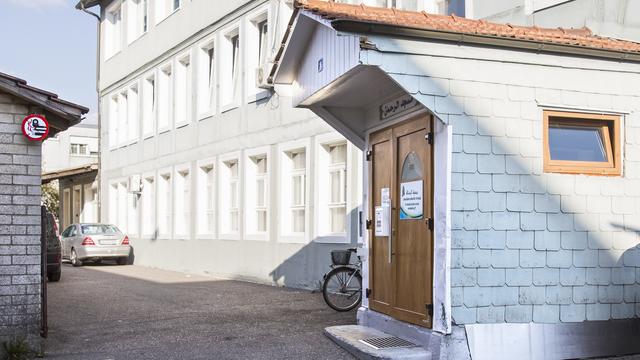 La mosquée Ar'Rahman de Bienne. [Keystone - Peter Klaunzer]