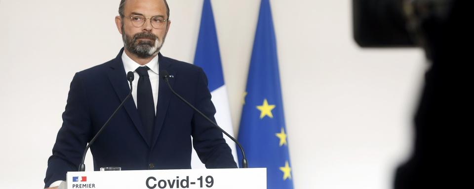 Le Premier ministre français Edouard Philippe. [EPA/Keystone - Thibault Camus]