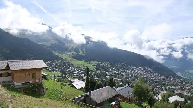 La station de Verbier en été. [RTS]