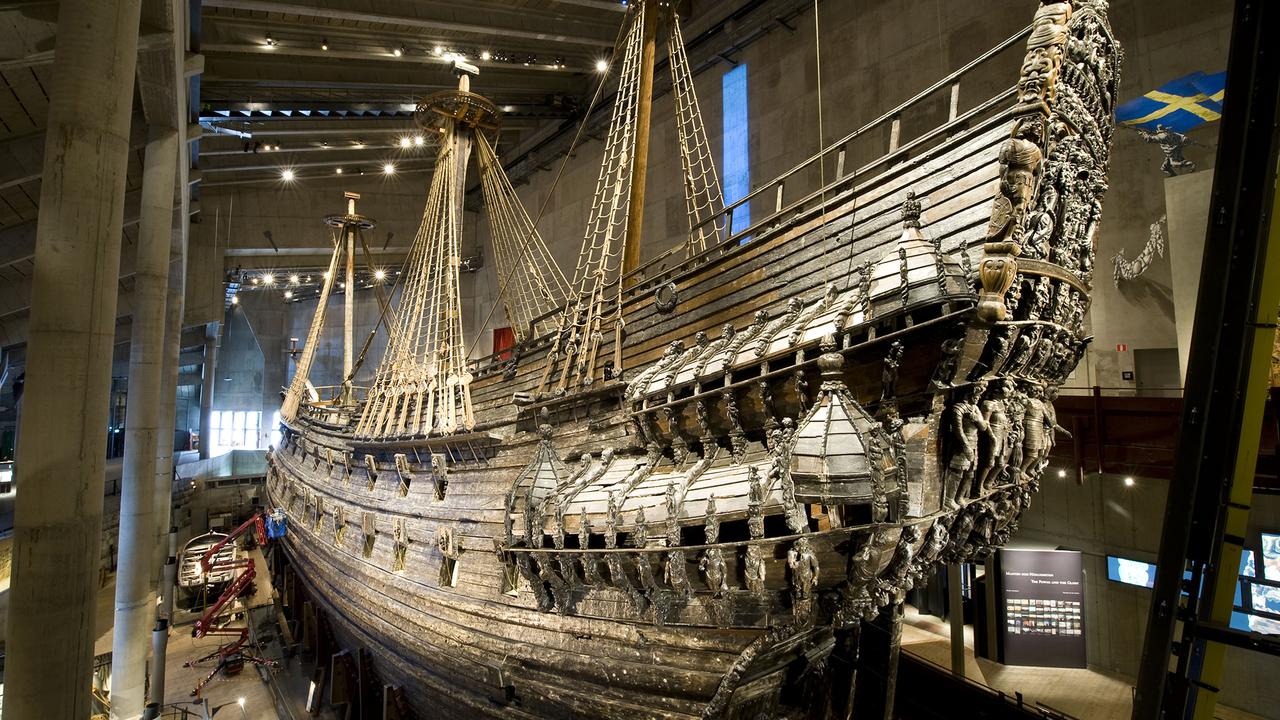 L'épave du navire Vasa au Vasa Museum de Stockholm.
JONATHAN NACKSTRAND
AFP [JONATHAN NACKSTRAND]