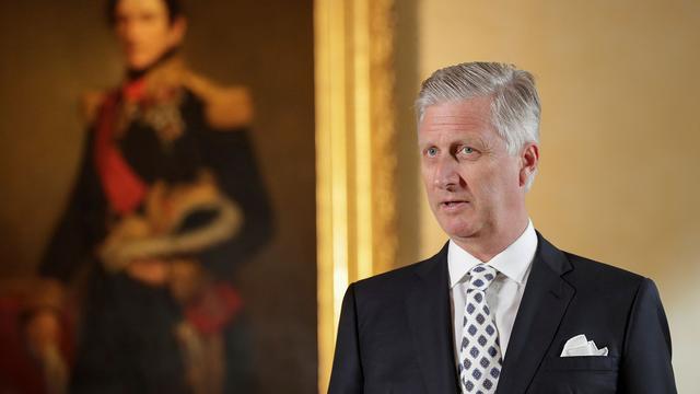 Philippe au Palais royal à Bruxelles en juillet 2019. [Pool/Reuters - Stephanie Lecocq]