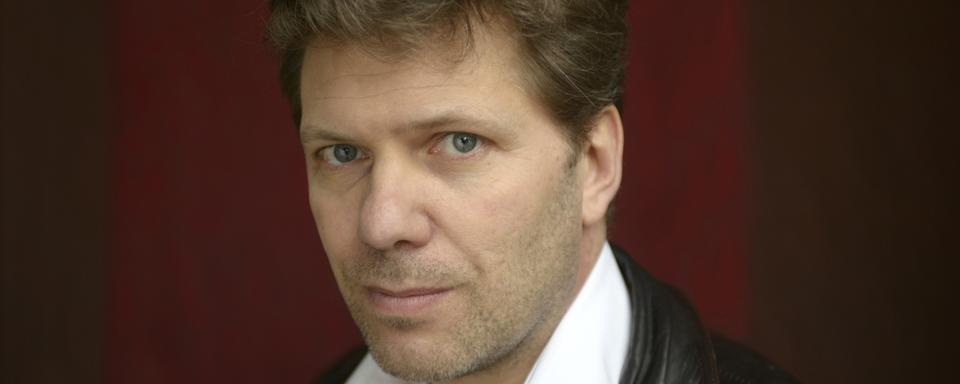 Olivier Truc, journaliste et écrivain français. Portrait datant de 2013. [Aurimages via AFP - Ulf Andersen]