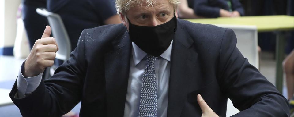 Le Premier ministre britannique Boris Johnson. [AP/Keystone - Andrew Milligan]