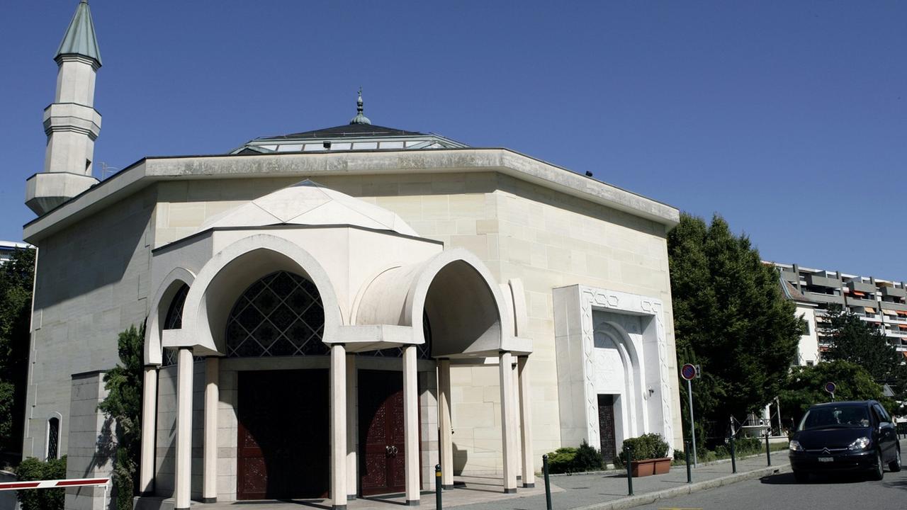 La mosquée du Petit-Saconnex, dans le canton de Genève. [Keystone - Salvatore Di Nolfi]