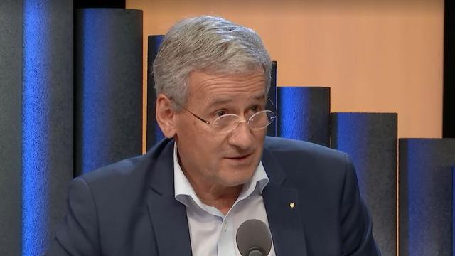 André Berdoz, vice-président de l'Union suisse des arts et métiers. [RTS]