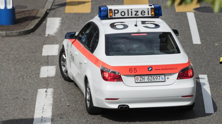 Un véhicule de la police zurichoise (image d'illustration). [Keystone - Christian Beutler]