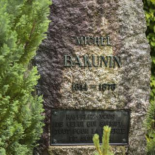 La tombe de Bakunin à Berne. [Keystone - Alessandro Della Valle]
