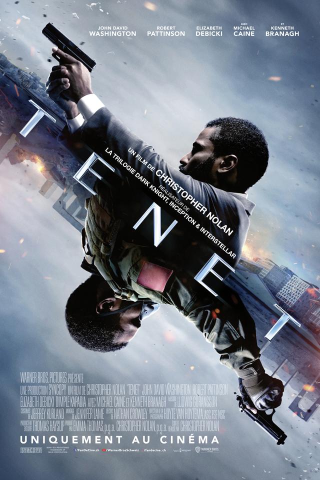 L'affiche du film "Tenet" de Christopher Nolan. [Warner Bros]