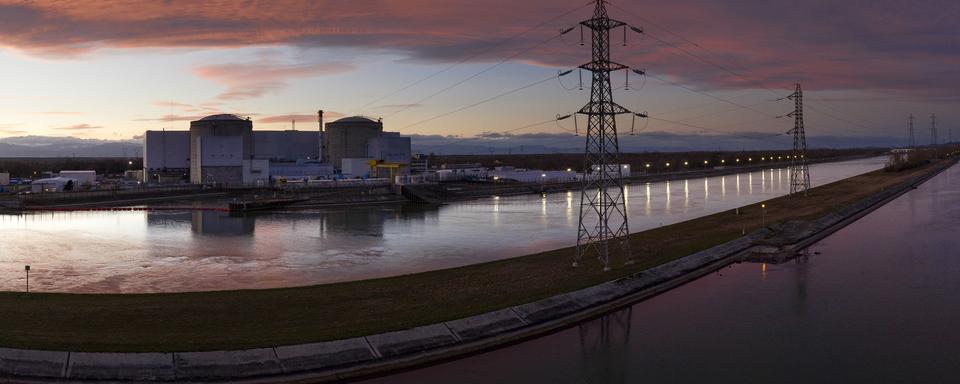 Fessenheim, la plus vieille centrale nucléaire française, sera arrêtée le mardi 30 juin 2020. [AFP - Sébastien Bozon]