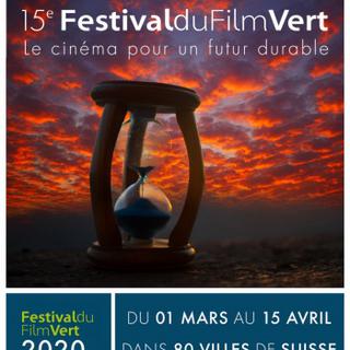 L'affiche du 15ème Festival du Film vert, du 1er mars au 15 avril 2020. [festivaldu filmvert.ch - DR]