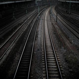 Des rails vides à la station Pont Cardinet de Paris, le 30 décembre 2019. [Reuters - Benoît Tessier]