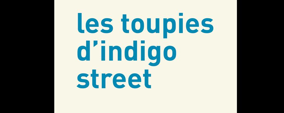 La couverture du livre "Les toupies d'indigo street" de Guillaume Gagnière. [éditions d'autre part]