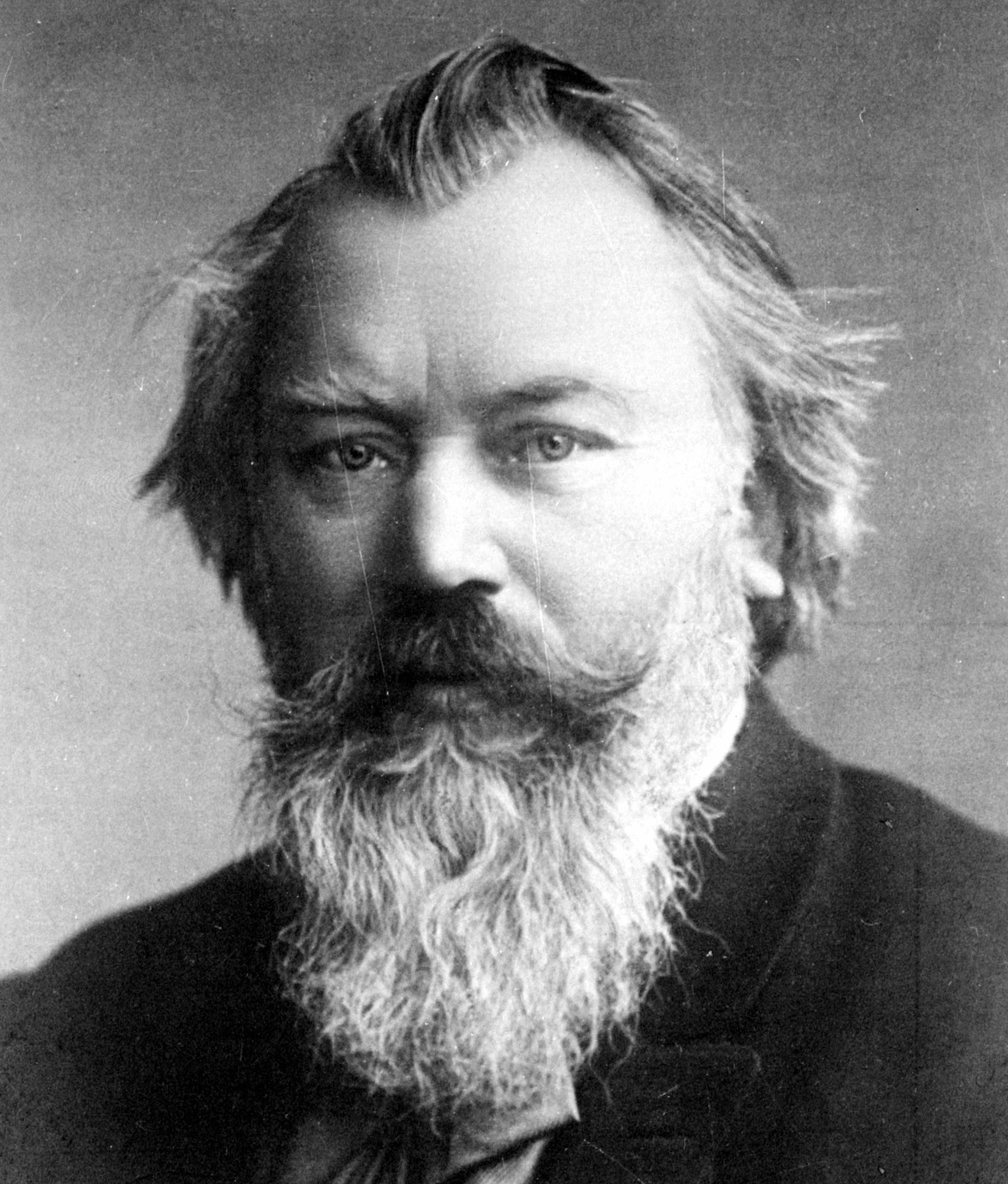 Le compositeur allemand Johannes Brahms (1833-1897). [Collection Roger-Viollet / Roger-Viollet via AFP]