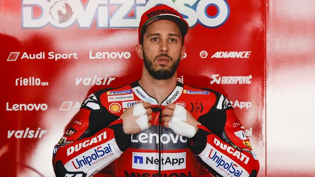 Andrea Dovizioso est blessé. [AP - FAZRY ISMAIL]