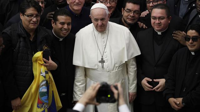 Le pape était appelé à ouvrir la prêtrise aux hommes mariés en Amazonie. [Keystone - Gregorio Borgia]