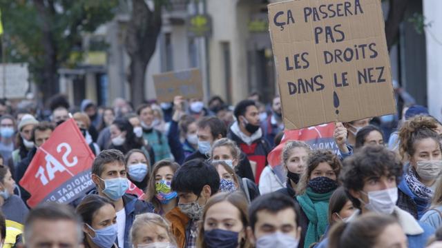 Des milliers de personnes se sont réunies samedi un peu partout en France pour dénoncer la nouvelle loi "Sécurité globale" [AFP - Giacomo Italiano/Hans Lucas]