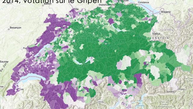 Les votations sur les avions militaires des trois dernières décennies.