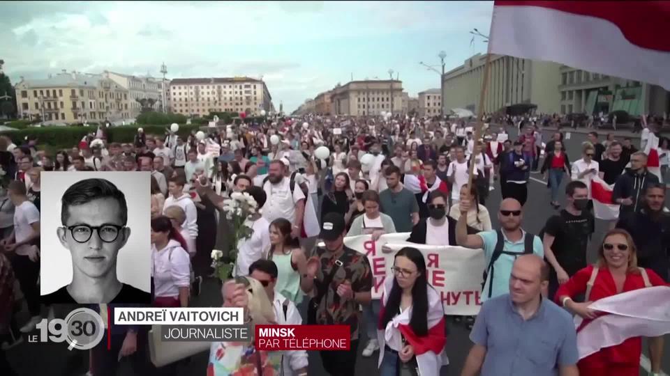 Le journaliste Andreï Vaitovich, depuis Minsk, à propos de la situation biélorusse.