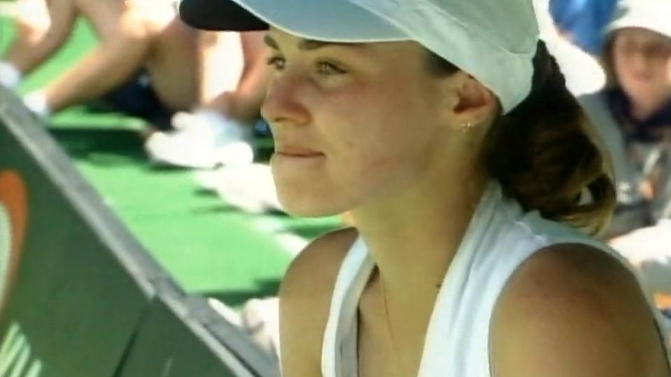 Martina Hingis, figure du tennis suisse.