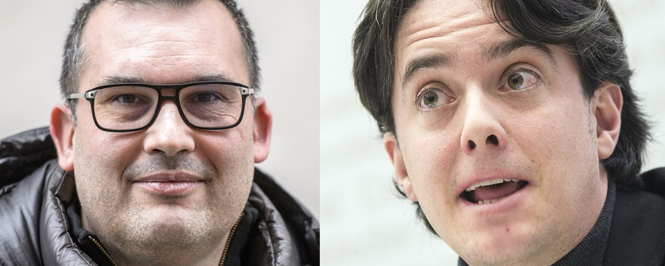 Débat entre Jean-Christophe Schwaab et Sébastien Fanti.