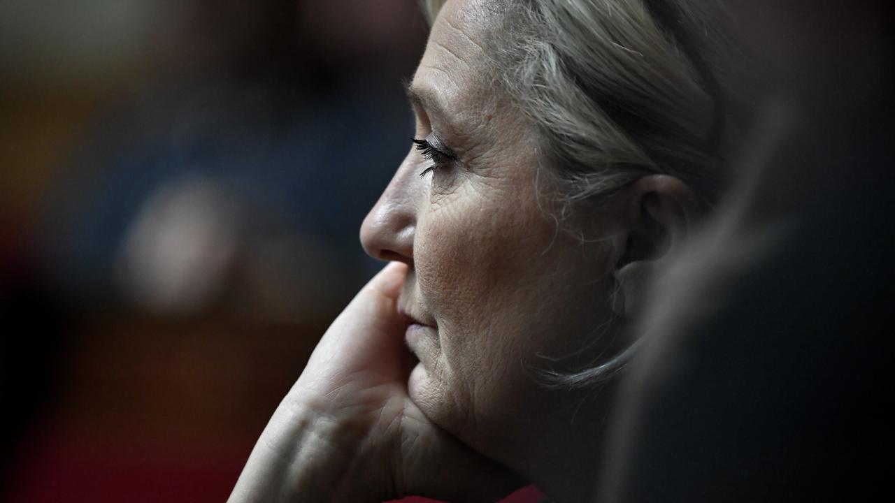 Marine Le Pen, photographiée le 7 janvier 2020, lors de la session de questions à l'Assemblée nationale. [AFP - Stéphane de Sakutin]