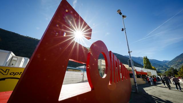 La 61e édition de la Foire du Valais. [Keystone - Valentin Fauraud]