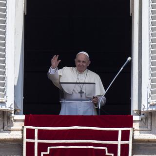 Le pape François va reprendre ses audiences publiques le 2 septembre [AFP - Tiziana Fabi]