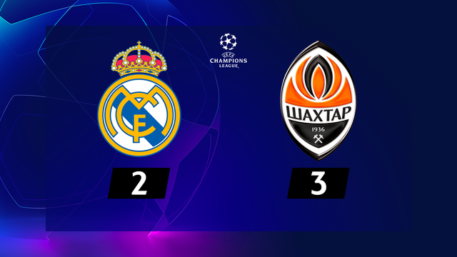 1re journée, Real Madrid - Shakhtar Donetsk (2-3): le Real s’incline d’entrée à domicile !