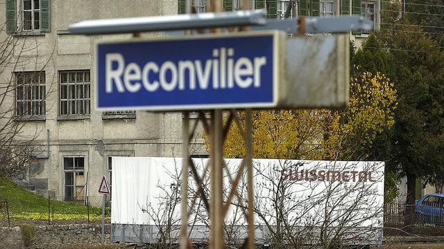 Le nourisson avait été déposé près de la salle des fêtes de Reconvilier. [Keystone - Sandro Campardo]