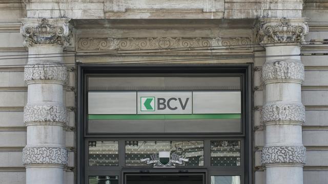 Année faste pour la BCV, qui décoiffe les attentes. [Keystone - Thomas Delley]