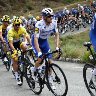 La troisième étape du Tour de France est partie de Nice pour rejoindre Sisteron. [EPA/ Keystone - Sebastien Nogier]
