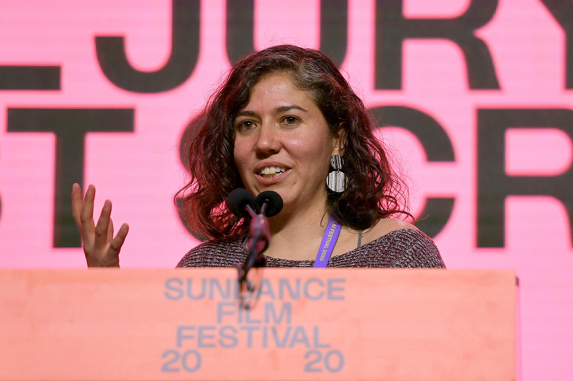 La cinéaste mexicaine Fernanda Valadez ici au Sundance film Festival en février 2020. [Getty Images via AFP - Matt Winkelmeyer]