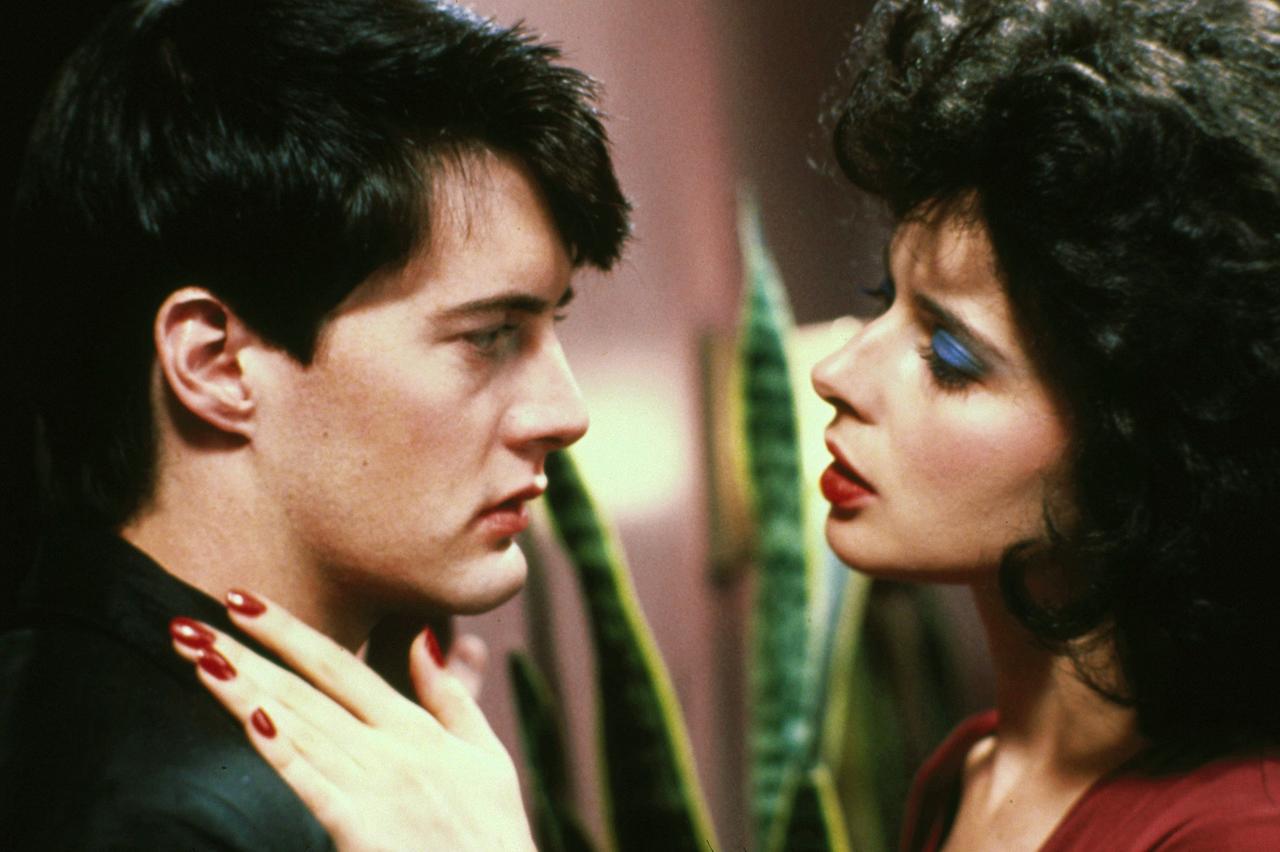 Kyle MacLachlan et Isabella Rossellini dans "Blue Velvet" de David Lynch. [AFP]