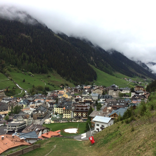 Le village d'Ischgl dans le Tyrol autrichien. [RTS - Laurent Burkhalter]