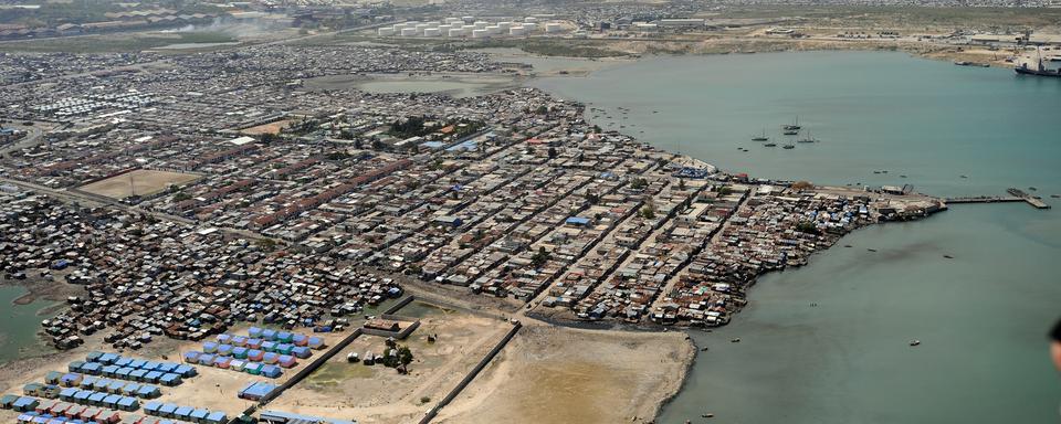 Vue aérienne de Port-au-Prince. [AFP - Hector Retamal]