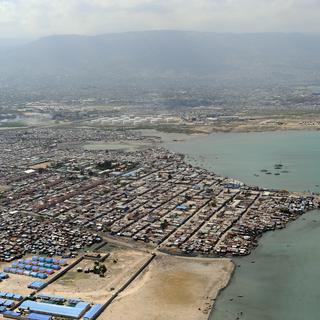 Vue aérienne de Port-au-Prince. [AFP - Hector Retamal]