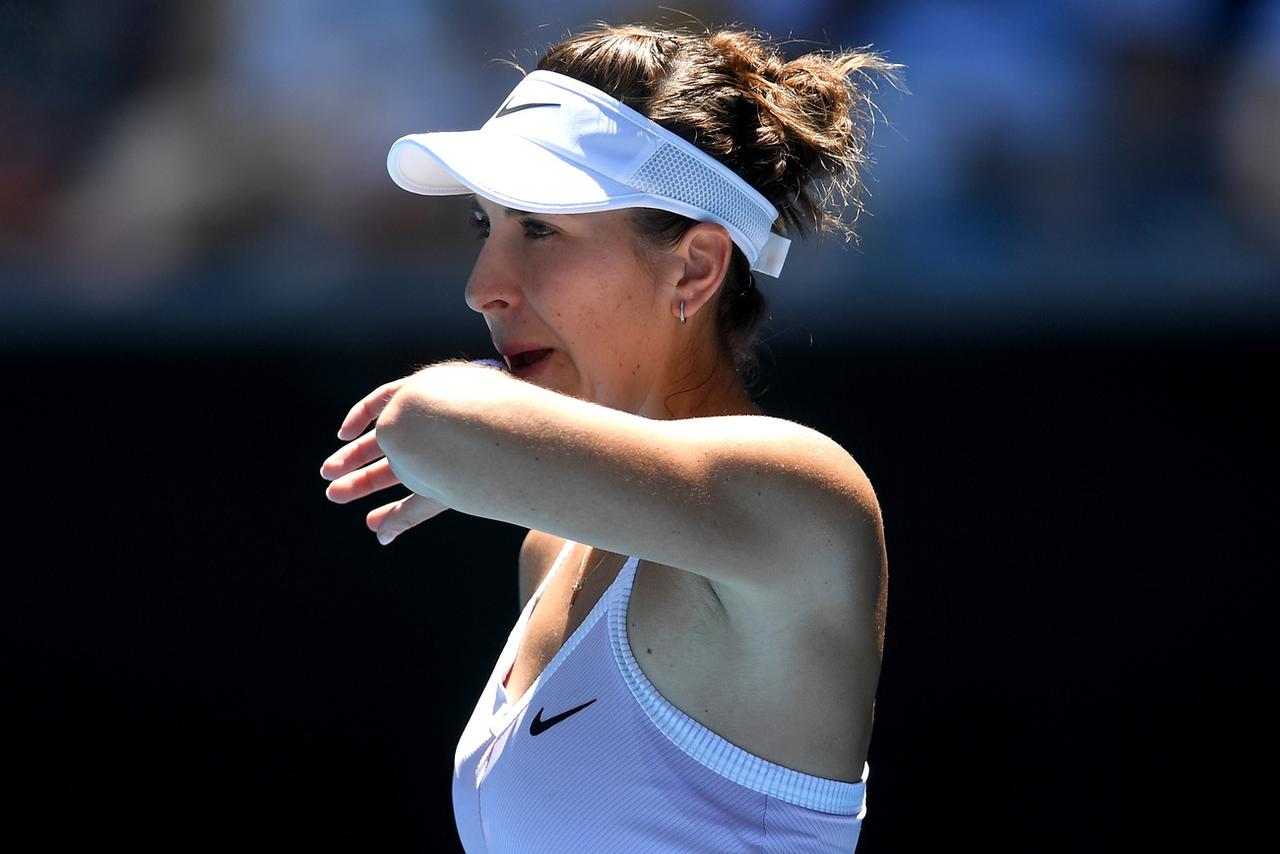 Belinda Bencic n'a même pas eu le temps de se réveiller. [EPA - Lucas Coch]