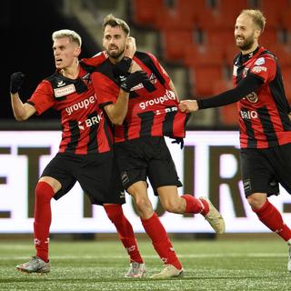 Neuchâtel Xamax termine son année 2020 sur une note positive. [Laurent Gillieron]