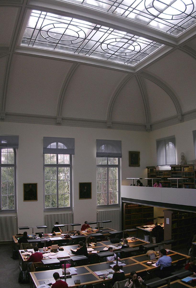 La principale salle de lecture de la BGE [CC BY 3.0]