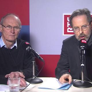 Débat entre Jean-Jacques Aubert, député Vert, et Jean-Claude Guyot, député PLR. [RTS]