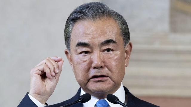 Le ministre chinois des Affaires étrangères Wang Yi. [Keystone - EPA/Massimo Percossi]