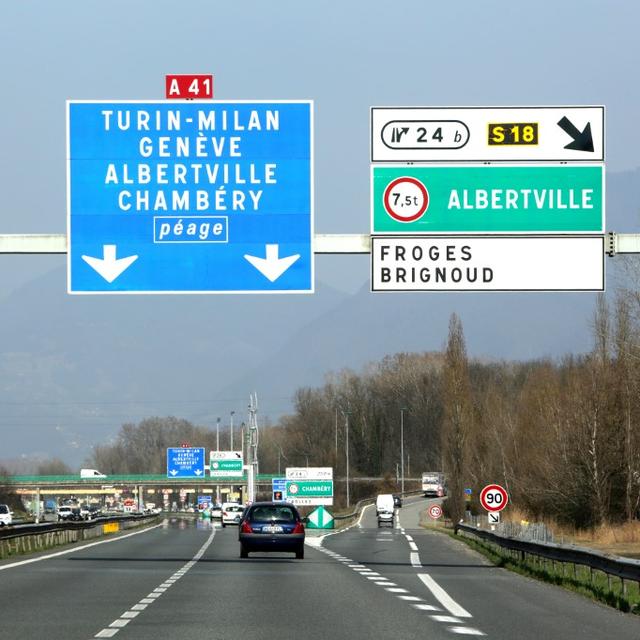 Le projet d'autoroute entre Machilly et Thonon continue de faire réagir. [AFP - Godong/BSIP]