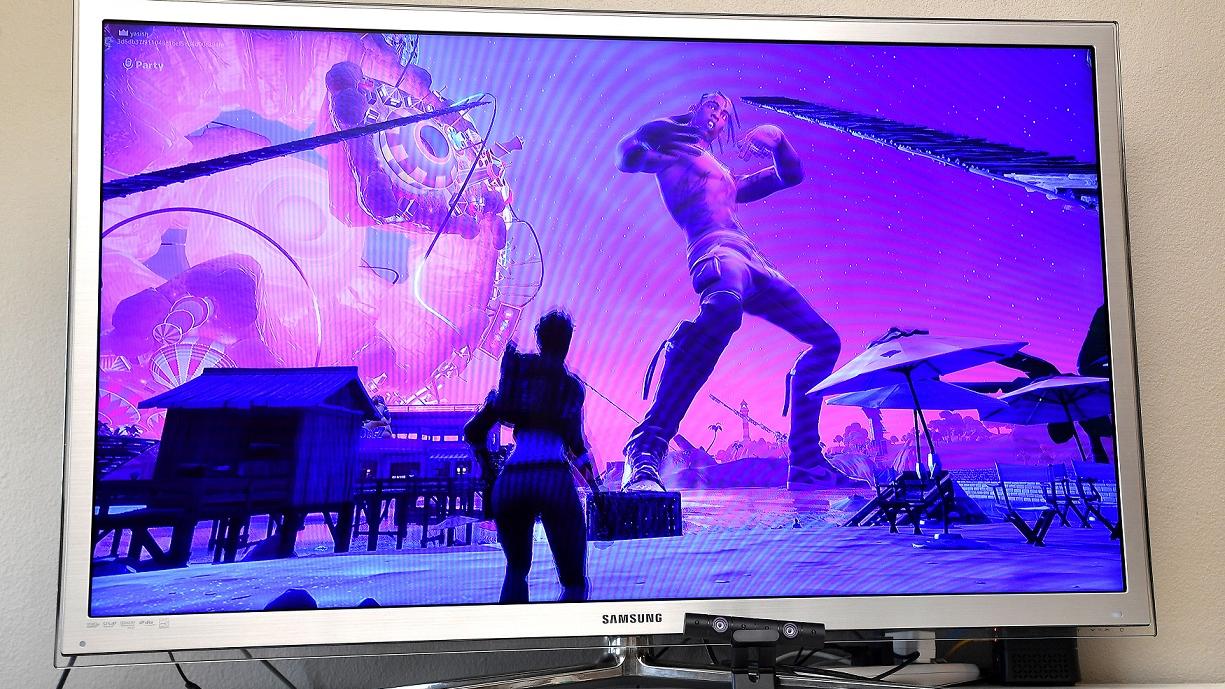 Le chanteur Travis Scott a donné un concert à l'intérieur du jeu Fortnite le 23 avril 2020. [GETTY IMAGES NORTH AMERICA / Getty Images via AFP - Frazer Harrison]