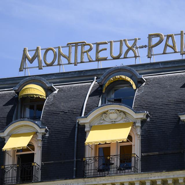 Le Montreux Palace. [Keystone - Manuel Lopez]