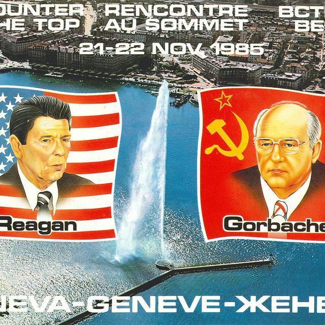 Reagan et Gorbatchev sur les conventions de Genève. [DR]