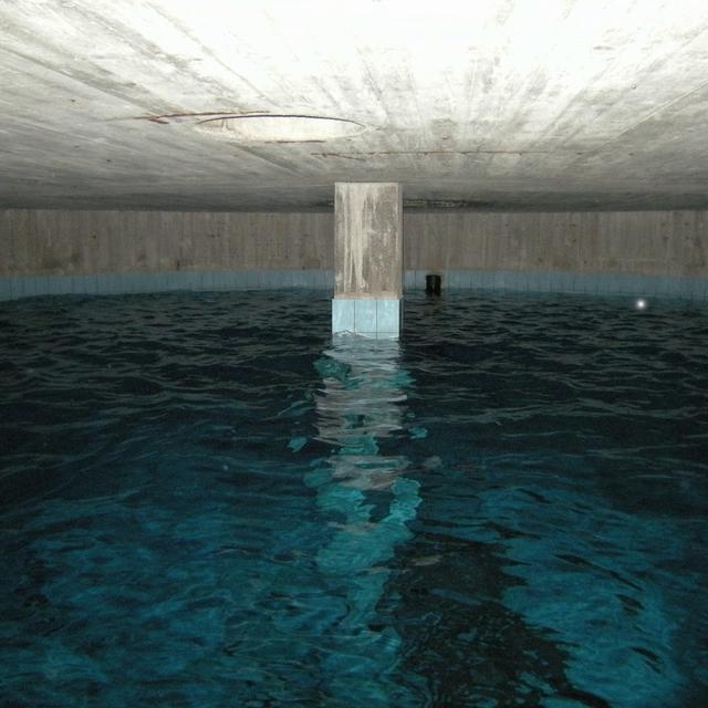 Le réservoir d'eau potable de Gordola (TI). [Keystone/Eawag - Andri Bryner]