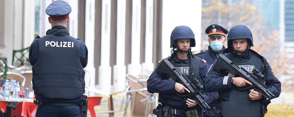 Une fusillade a fait quatre morts lundi soir à Vienne. [Keystone - Herbert Pfarrhofer - APA]