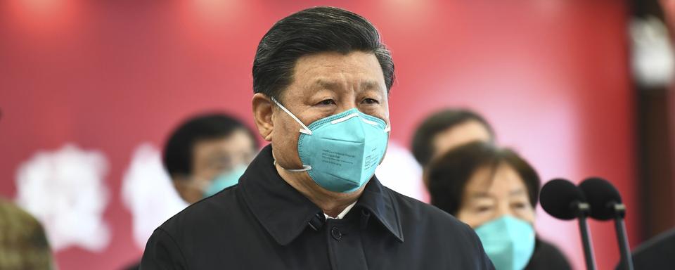 Le président Xi Jinping s'est rendu dans la province de Wuhan. [AP/Keystone - Xie Huanchi]